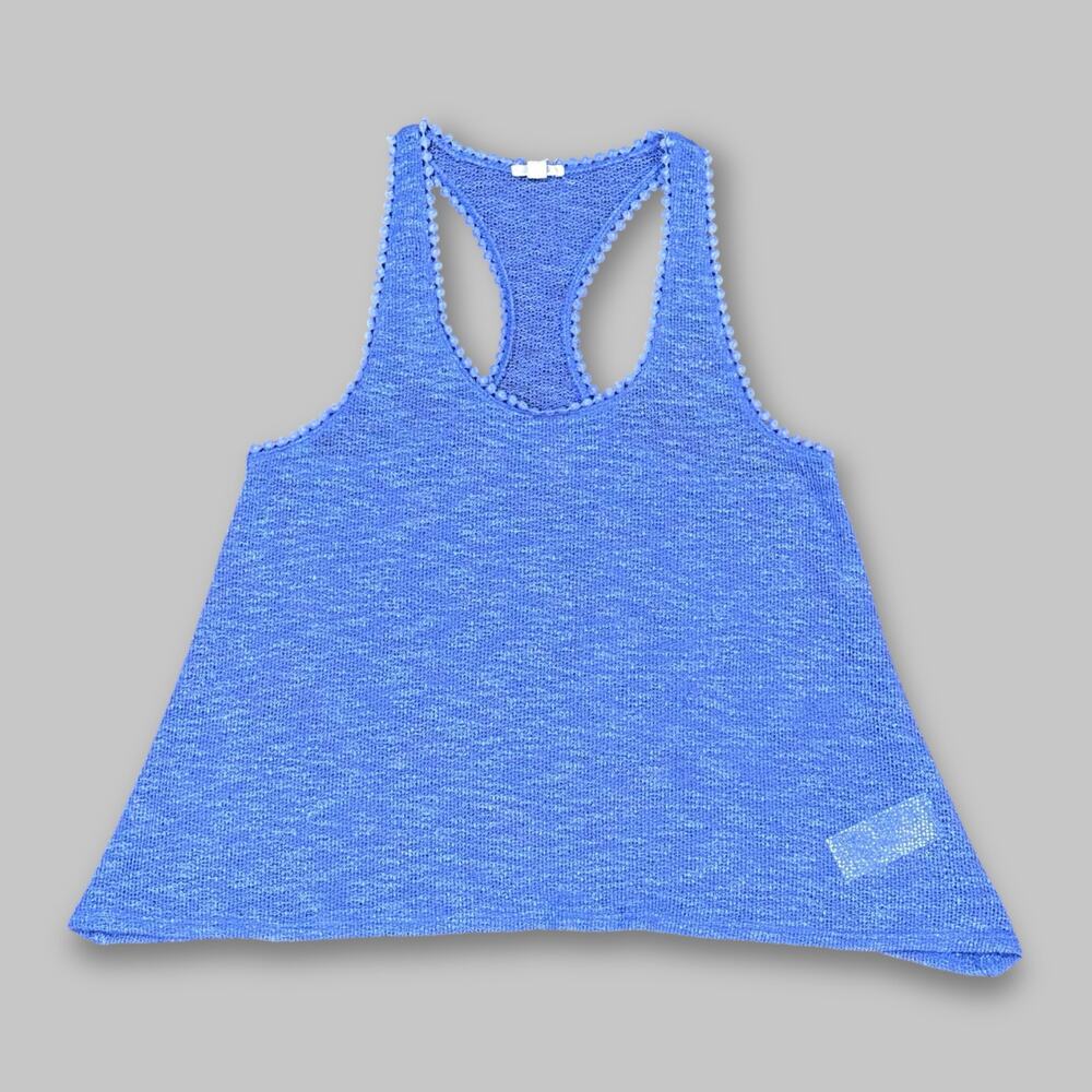 Ecote Blue Racerback Knit Tank Top – Women’s Size Smal